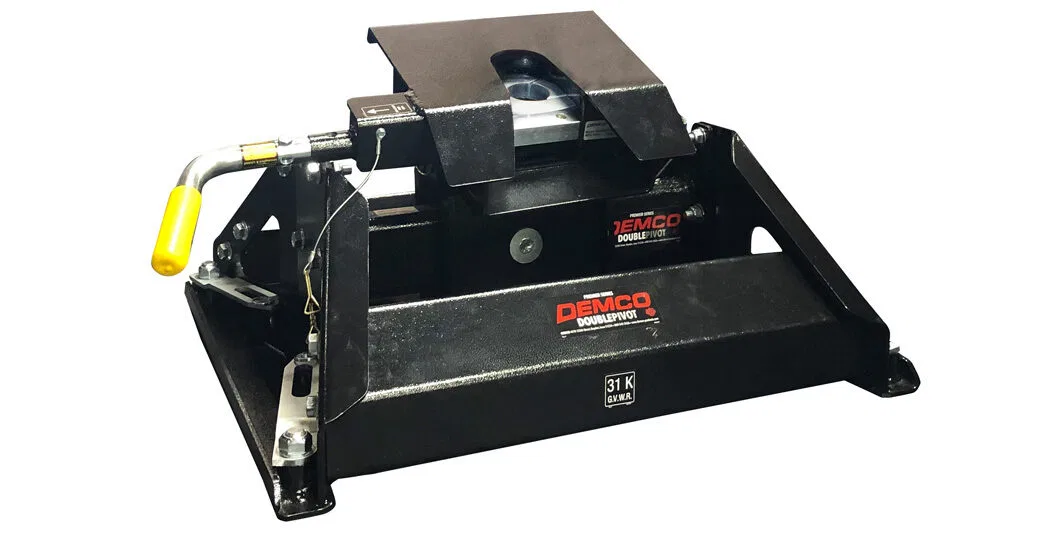 8550055 – DEMCO Fifth Wheel Trailer Hitch, With Head/ Head Support/ Handle Kit Fixed 31000 Pound Weight Carrying Capa...